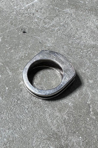 925 SILVER RING / SILVER [SIZE: 12号相当 USED]