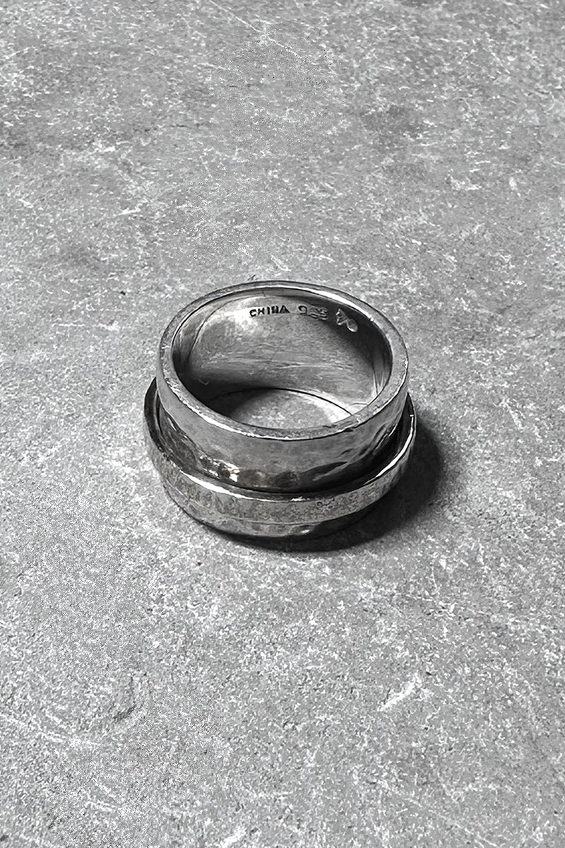 925 SILVER RING / SILVER [SIZE: 14号相当 USED]
