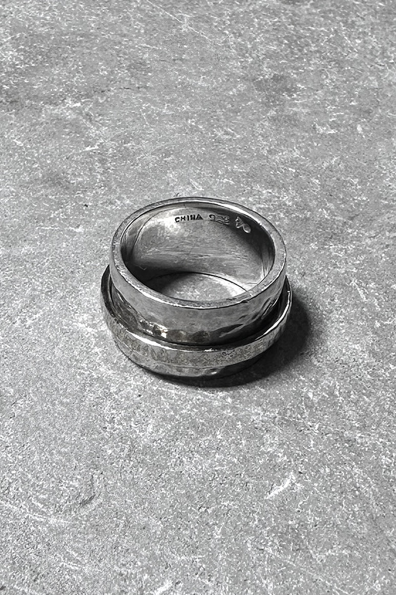 925 SILVER RING / SILVER [SIZE: 14号相当 USED]