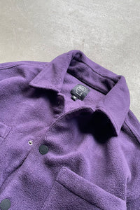 POLAR FLEECE CLIMBER SHIRT / PURPLE [SIZE: M USED]