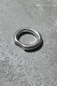 925 SILVER RING / SILVER [SIZE: 12号相当 USED]