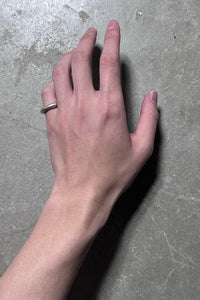 925 SILVER RING / SILVER [SIZE: 12号相当 USED]