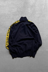 TRACK JACKET / BLACK [SIZE: S USED]