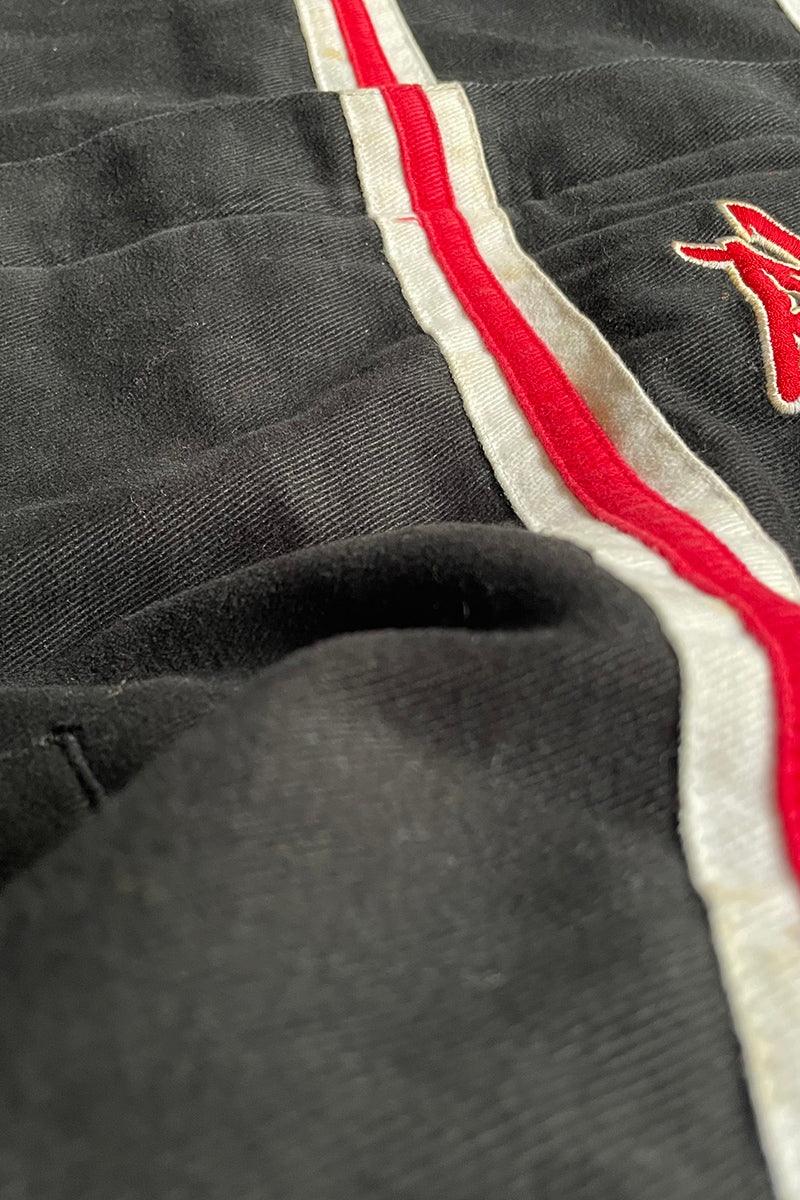 90'S CHEVROLET RACING JACKET / BLACK [SIZE: L USED]