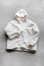 画像をギャラリービューアに読み込む, MADE IN USA FLEECE HOODIE JACKET / WHITE [SIZE: 1 USED]
