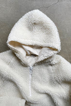 画像をギャラリービューアに読み込む, MADE IN USA FLEECE HOODIE JACKET / WHITE [SIZE: 1 USED]
