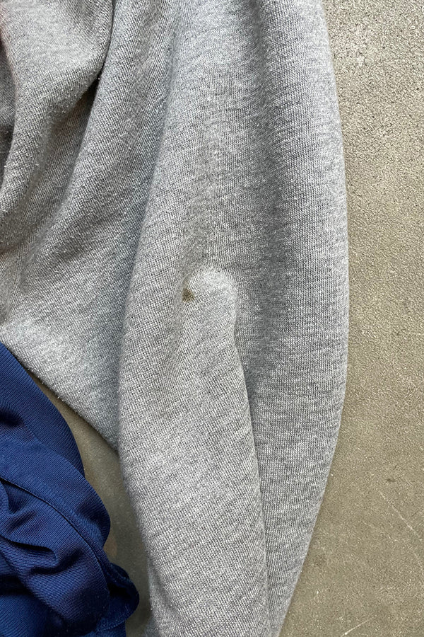90'S DETACHABLE SLEEVE TRACK JACKET / NAVY [SIZE: M USED]