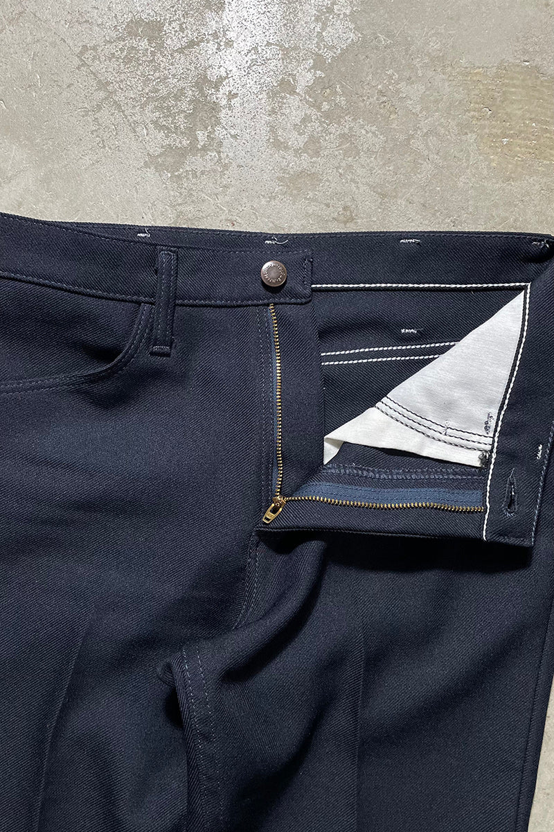 MADE IN MEXICO 90'S WRANCHER DRESS PANTS / BLACK [SIZE: W29 USED]
