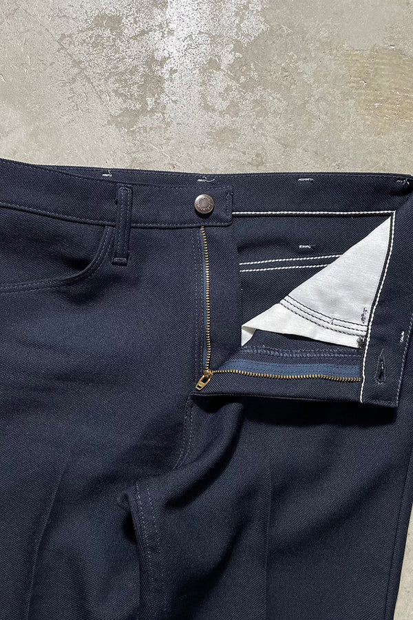 MADE IN MEXICO 90'S WRANCHER DRESS PANTS / BLACK [SIZE: W29 USED]