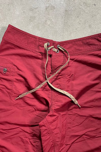 SWIM SHORTS / RED [SIZE: 28 USED]