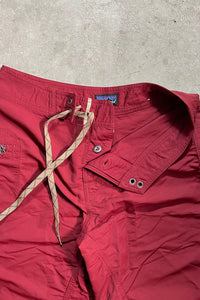 SWIM SHORTS / RED [SIZE: 28 USED]