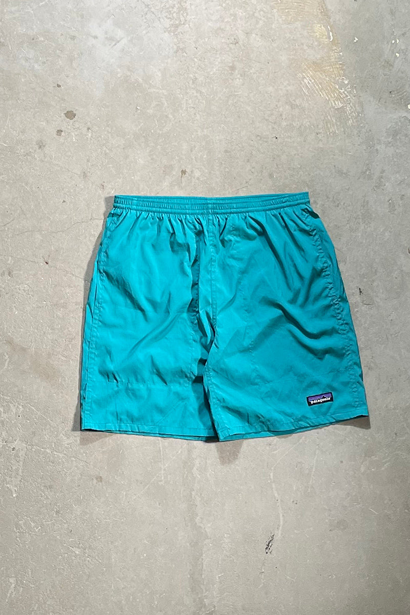 NYLON SWIM SHORTS / TURQUOISE [SIZE: M USED]