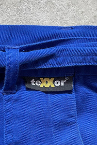 EURO WORK PANTS W/BELT / BLUE [SIZE: 50 USED]