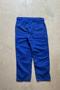 EURO WORK PANTS W/BELT / BLUE [SIZE: 50 USED]