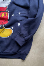 画像をギャラリービューアに読み込む, MADE IN USA 90&#39;S MICKEY PRINT SWEATSHIRT / BLACK [SIZE: XL USED]
