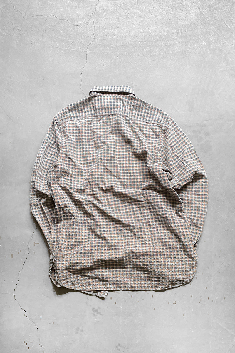 L/S CHECK SHIRT / CHECK [SIZE: M USED]