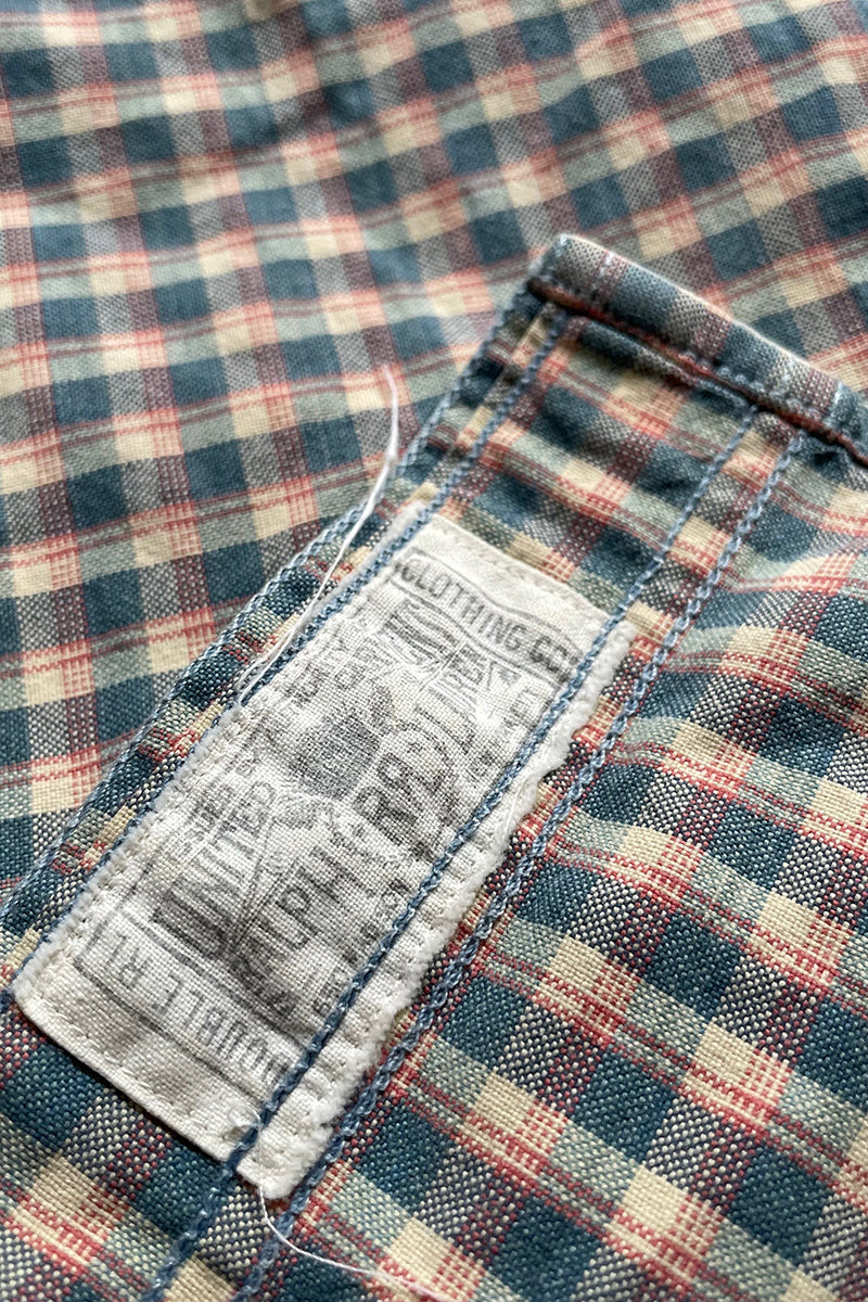 L/S CHECK SHIRT / CHECK [SIZE: M USED]