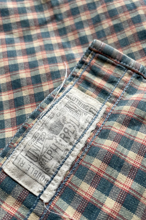 L/S CHECK SHIRT / CHECK [SIZE: M USED]