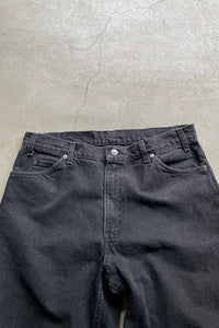 MADE IN USA 93'S 560 DENIM SHORT PANTS SULFUR BLACK / BLACK [SIZE: 36 USED]