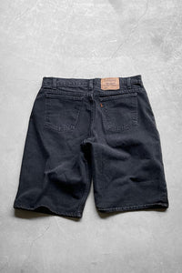 MADE IN USA 93'S 560 DENIM SHORT PANTS SULFUR BLACK / BLACK [SIZE: 36 USED]