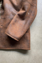 画像をギャラリービューアに読み込む, VEGAN SHEARLING JACKET / BROWN [SIZE: L USED]
