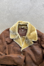 画像をギャラリービューアに読み込む, VEGAN SHEARLING JACKET / BROWN [SIZE: L USED]
