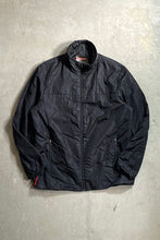 画像をギャラリービューアに読み込む, MADE IN ITALY 90&#39;S NYLON PUFF JACKET / BLACK [SIZE: M USED]
