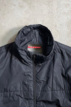 画像をギャラリービューアに読み込む, MADE IN ITALY 90&#39;S NYLON PUFF JACKET / BLACK [SIZE: M USED]
