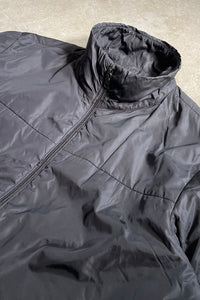 MADE IN ITALY 90'S NYLON PUFF JACKET / BLACK [SIZE: M USED]