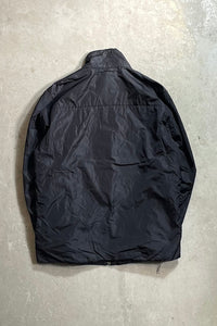 MADE IN ITALY 90'S NYLON PUFF JACKET / BLACK [SIZE: M USED]