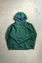 画像をギャラリービューアに読み込む, 90&#39;S NYLON HOODIE JACKET / GREEN [SIZE: M USED]
