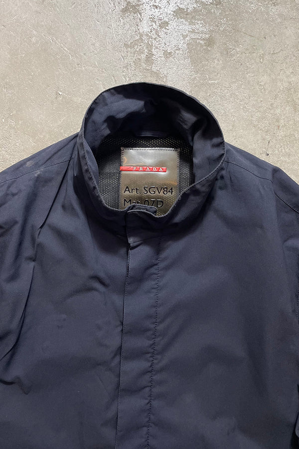 Y2K EARLY 00'S ZIP GORE-TEX JACKET / BLACK [SIZE: M USED]