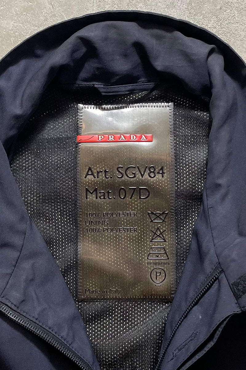 Y2K EARLY 00'S ZIP GORE-TEX JACKET / BLACK [SIZE: M USED]