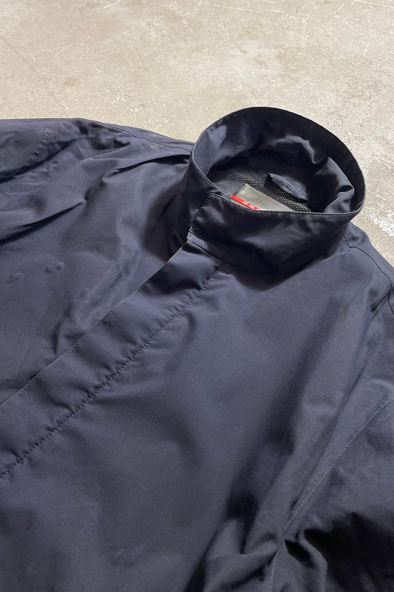 Y2K EARLY 00'S ZIP GORE-TEX JACKET / BLACK [SIZE: M USED]