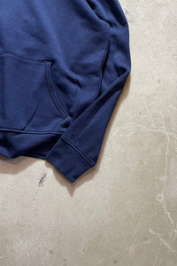 LOGO SWEAT FOODIE / NAVY [SIZE: M USED]