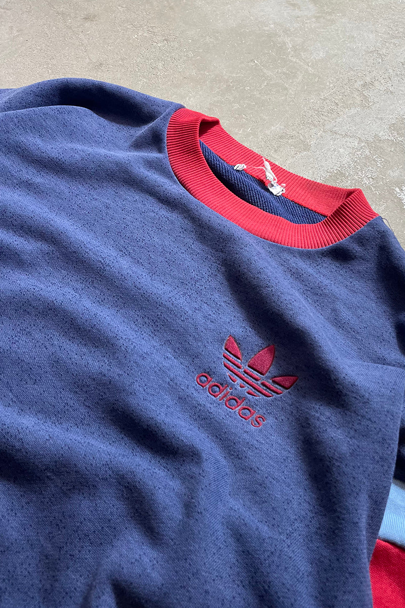 70'S SWEATSHIRT / NAVY [SIZE: M USED]