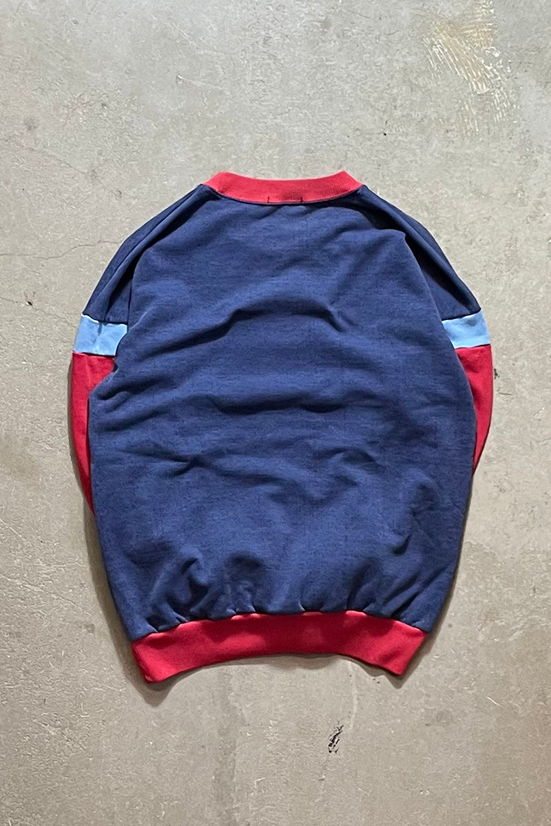 70'S SWEATSHIRT / NAVY [SIZE: M USED]