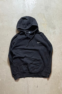 ONE POINT LOGO SWEAT HOODIE / BLACK	[SIZE: L USED]