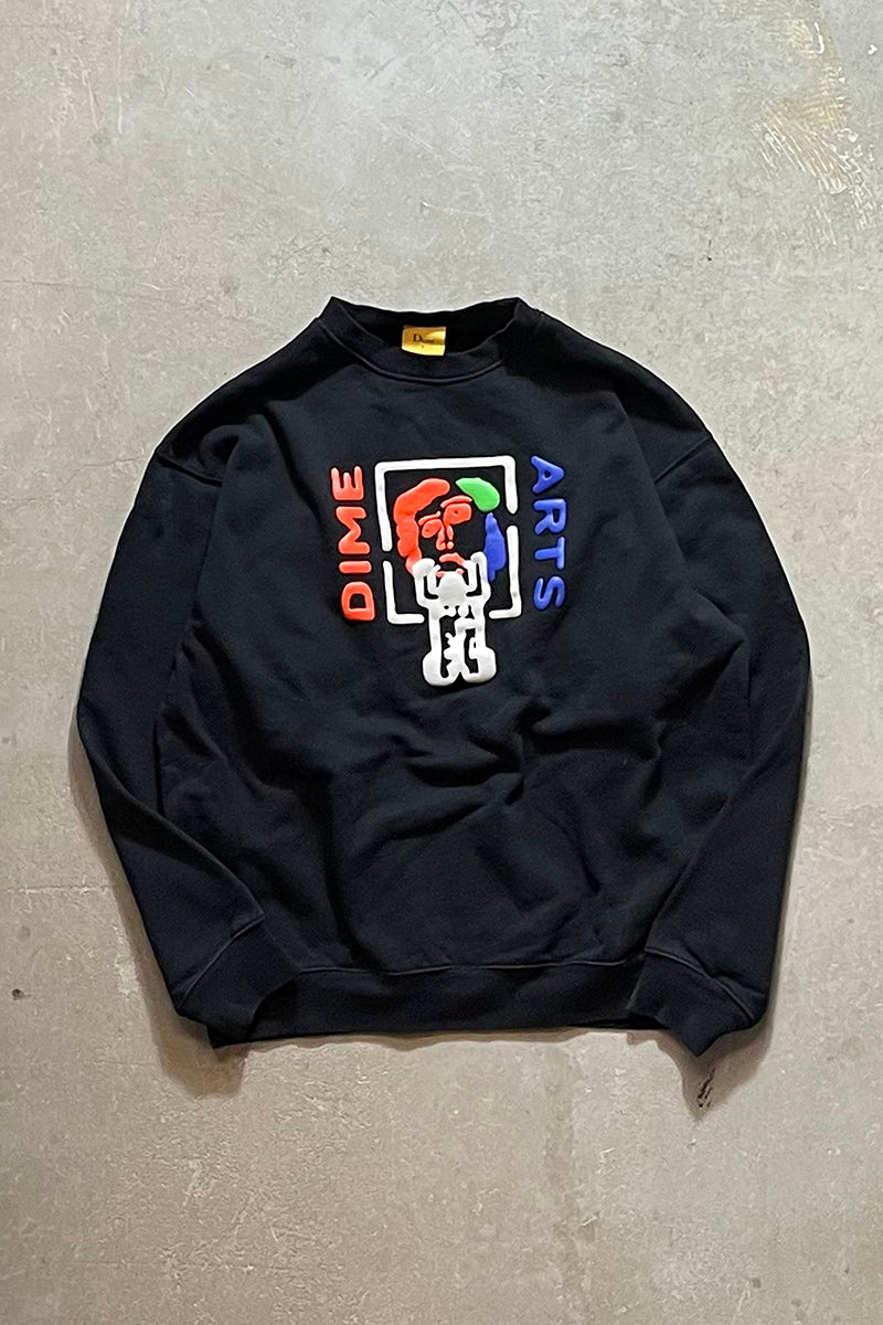 22'S ART SWEATSHIRT / BLACK [SIZE: L USED]