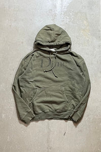 LOGO SWEAT HOODIE / KHAKI [SIZE: M USED]