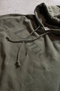 LOGO SWEAT HOODIE / KHAKI [SIZE: M USED]