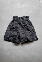 画像をギャラリービューアに読み込む, QUILTING NYLON SHORT PANTS / BLACK [SIZE: 36 USED]
