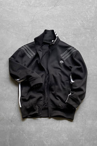 ZIP TRACK JACKET / BLACK [SIZE: XS USED]