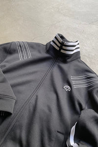 ZIP TRACK JACKET / BLACK [SIZE: XS USED]