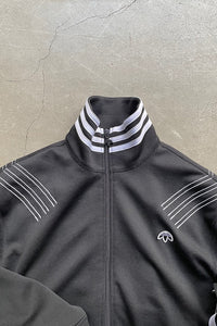 ZIP TRACK JACKET / BLACK [SIZE: XS USED]