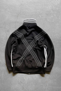 ZIP TRACK JACKET / BLACK [SIZE: XS USED]