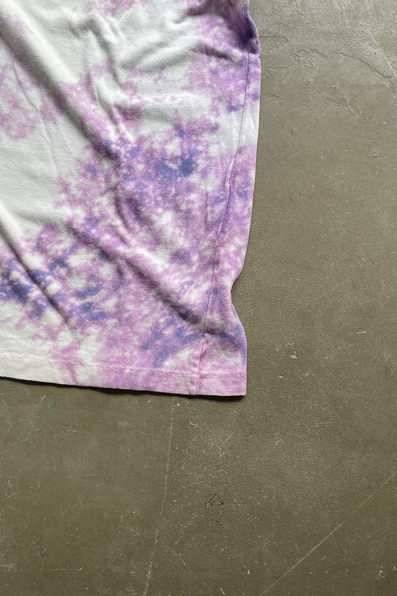 MADE IN ITALY 15'S TIE-DYE T-SHIRT HEDI SLIMANE ERA / PURPLE [SIZE: L USED]