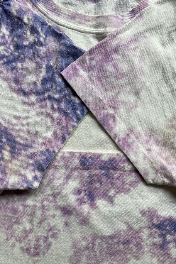 MADE IN ITALY 15'S TIE-DYE T-SHIRT HEDI SLIMANE ERA / PURPLE [SIZE: L USED]
