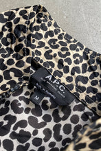 画像をギャラリービューアに読み込む, MADE IN ROMANIA LEOPARD ZIP NYLON JACKET / BEIGE [SIZE: M USED]
