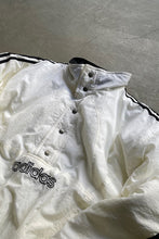 画像をギャラリービューアに読み込む, 90&#39;S HALF-ZIP NYLON PUFF JACKET / WHITE [SIZE: M USED]
